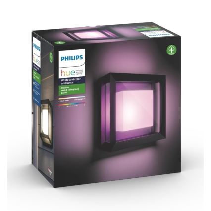 Philips - LED RGBW Димируем екстериорен аплик Hue ECONIC LED/15W/230V 2000-6500K IP44