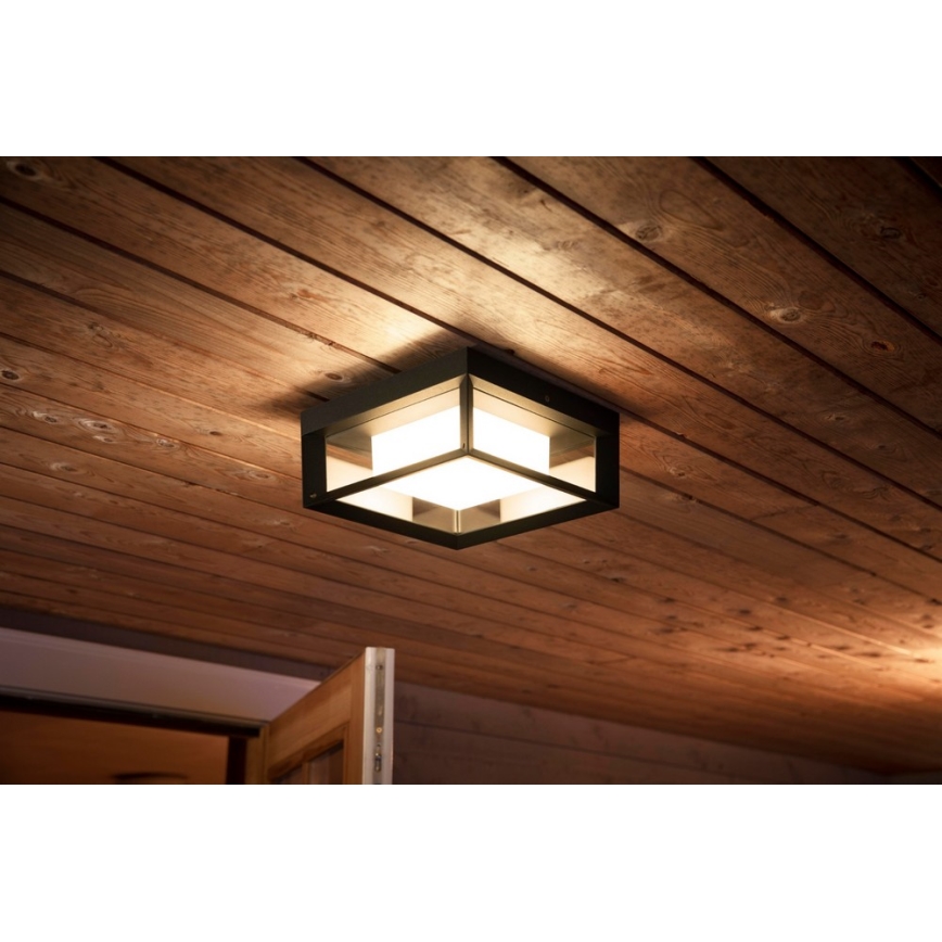 Philips - LED RGBW Димируем екстериорен аплик Hue ECONIC LED/15W/230V 2000-6500K IP44