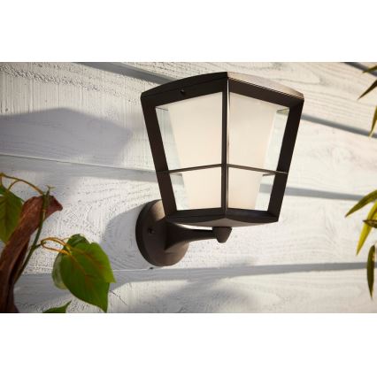Philips - LED RGBW Димируем екстериорен аплик Hue ECONIC LED/15W/230V IP44