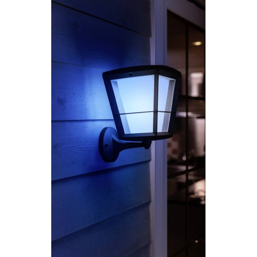 Philips - LED RGBW Димируем екстериорен аплик Hue ECONIC LED/15W/230V IP44