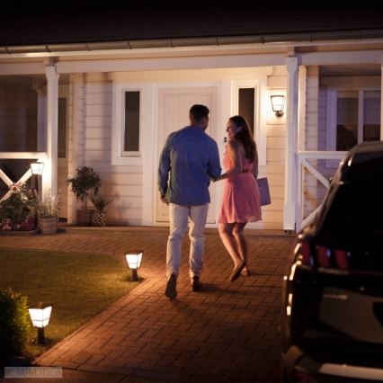 Philips - LED RGBW Димируем екстериорен аплик Hue ECONIC LED/15W/230V IP44