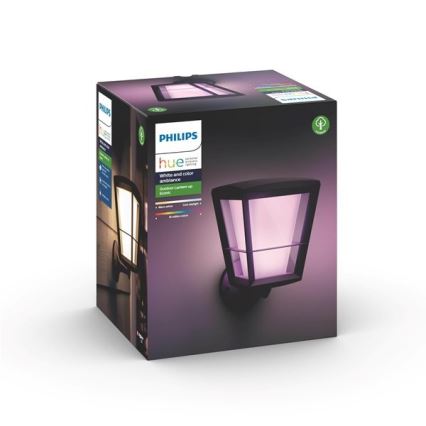 Philips - LED RGBW Димируем екстериорен аплик Hue ECONIC LED/15W/230V IP44