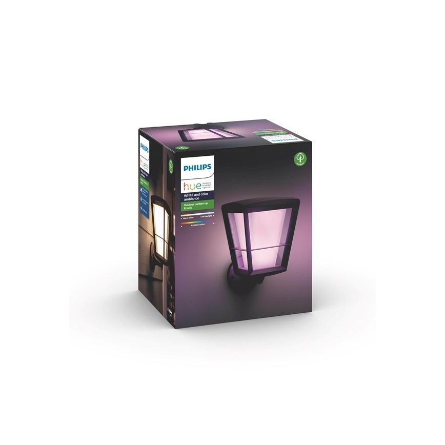 Philips - LED RGBW Димируем екстериорен аплик Hue ECONIC LED/15W/230V IP44