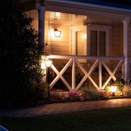Philips - LED RGBW Димируем екстериорен аплик Hue ECONIC LED/15W/230V 2000-6500K IP44
