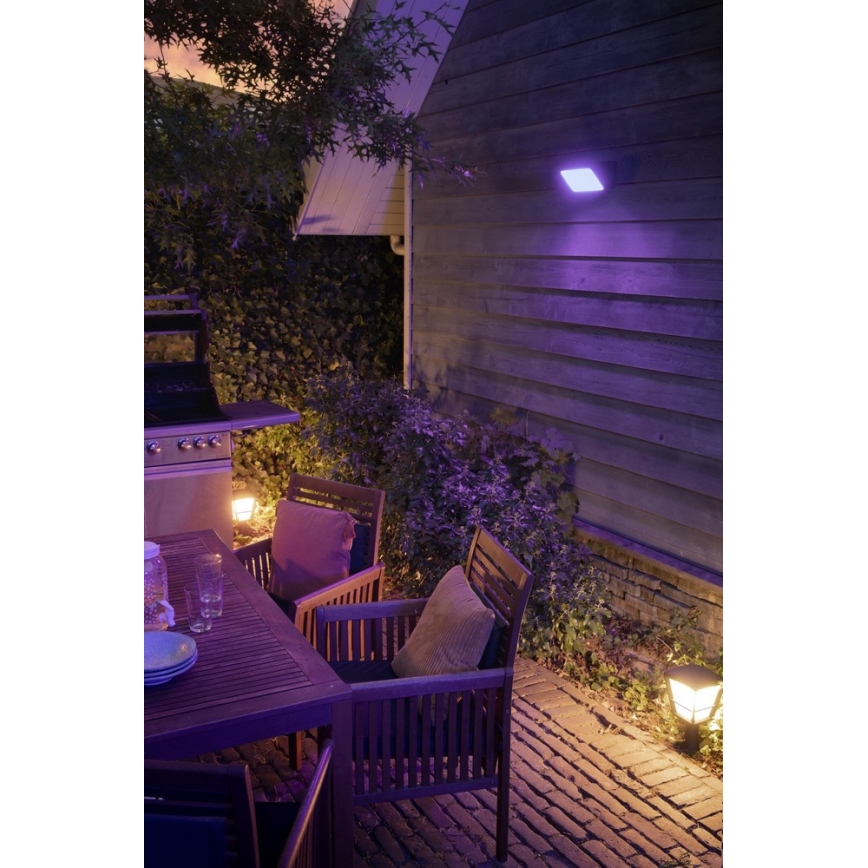 Philips - LED RGBW Димируем екстериорен лампа Hue ECONIC LED/15W/230V IP44