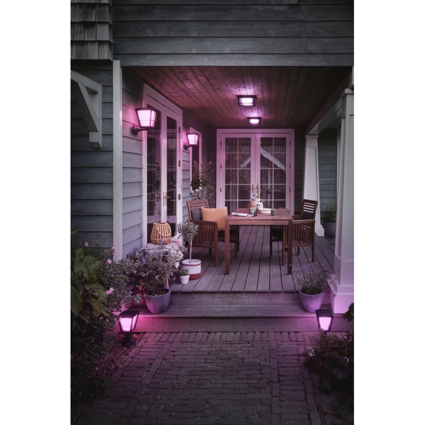 Philips - LED RGBW Димируем екстериорен лампа Hue ECONIC LED/15W/230V IP44
