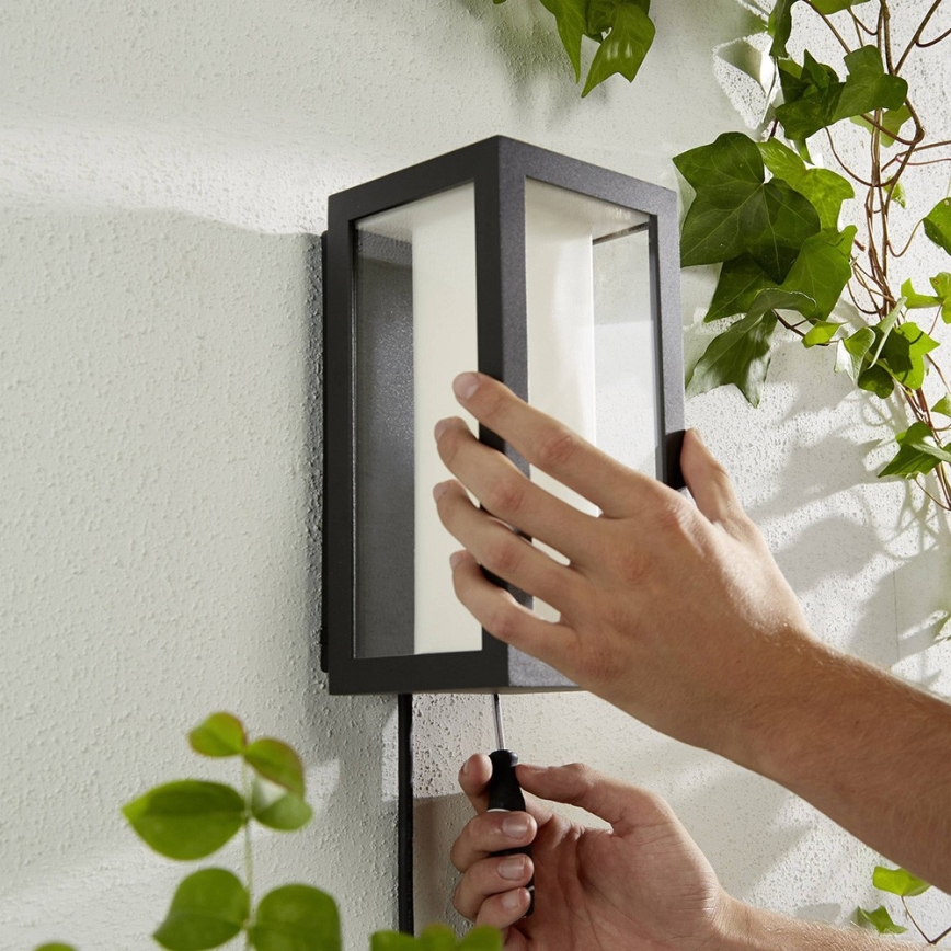 Philips - LED RGBW регулируемо външно стенен осветител Hue IMPRESS 2xLED/8W/24V 2000-6500K IP44