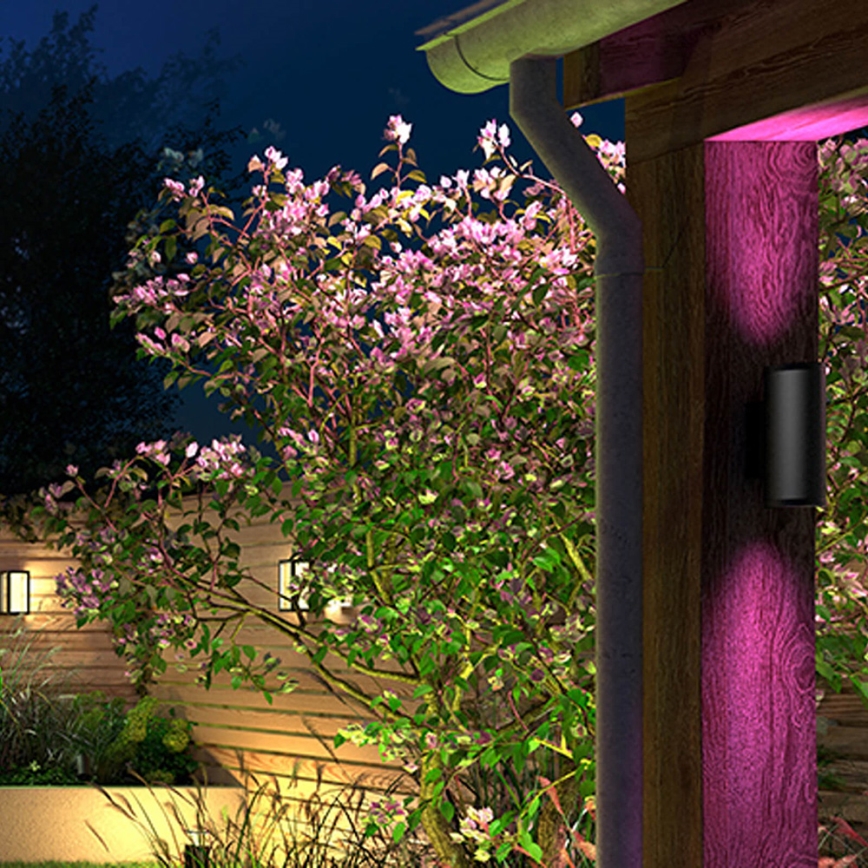 Philips - LED RGBW Димируем екстериорен аплик Hue APPEAR 2xLED/8W/230V IP44