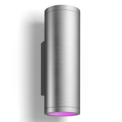 Philips - LED RGBW Димируем екстериорен аплик Hue APPEAR 2xLED/8W/230V IP44