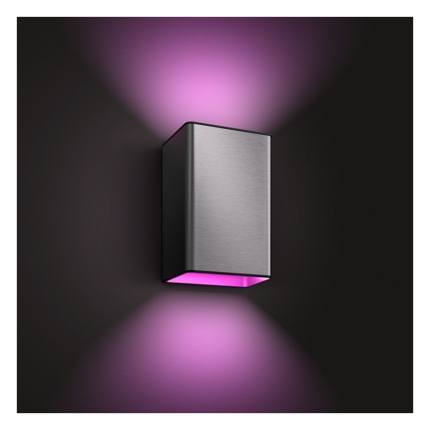 LED RGBW Димируем екстериорен аплик Hue RESONATE 2xLED/8W/230V 2000-6500K IP44