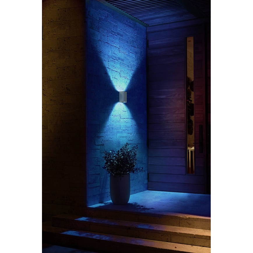 LED RGBW Димируем екстериорен аплик Hue RESONATE 2xLED/8W/230V 2000-6500K IP44