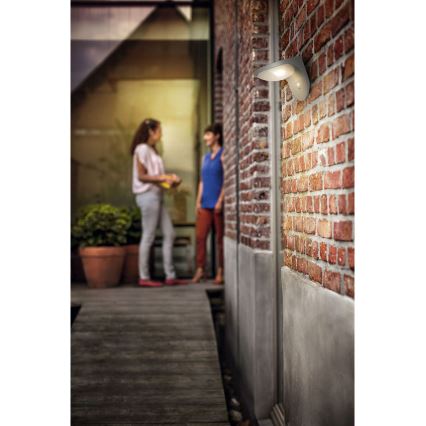 Philips 17808/87/16 - LED соларна лампа с датчик за движение и здрач MYGARDEN DUSK 1xLED/1W/3,7V 2200 mAh IP44