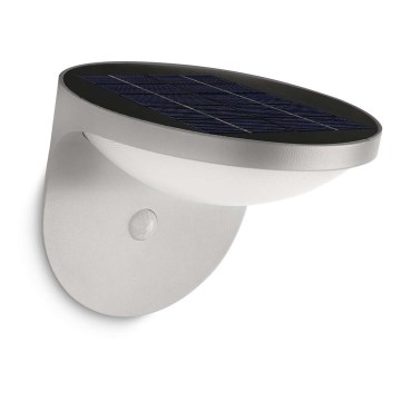 Philips 17808/87/16 - LED соларна лампа с датчик за движение и здрач MYGARDEN DUSK 1xLED/1W/3,7V 2200 mAh IP44