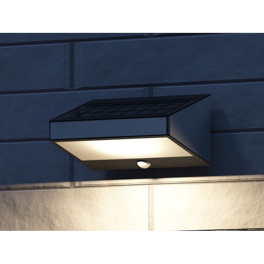 Philips 17811/47/16 - Соларна LED лампа със сензор MYGARDEN GREENHOUSE LED/15W IP44