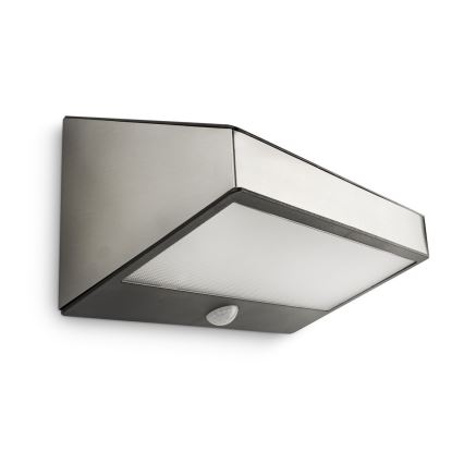 Philips 17811/47/16 - Соларна LED лампа със сензор MYGARDEN GREENHOUSE LED/15W IP44