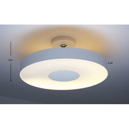 Philips 30206/31/16 - Прикрепен полилей INSTYLE ALEXA 2GX13/60W/230V бяла