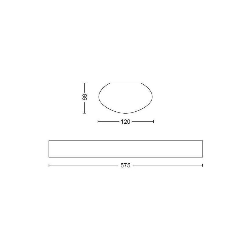 Philips 31248/31/P0 - LED Техническа лампа AQUALINE LED/24W/230V IP65
