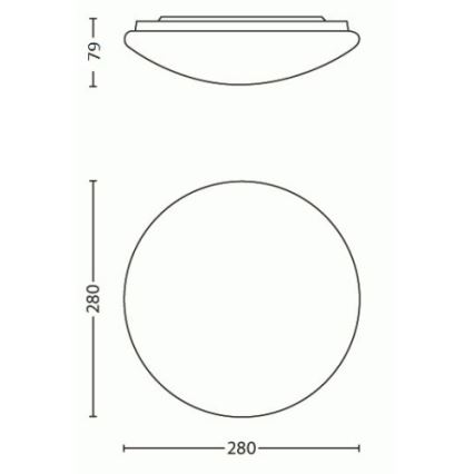 Philips - LED Лампа LED/9,6W/230V