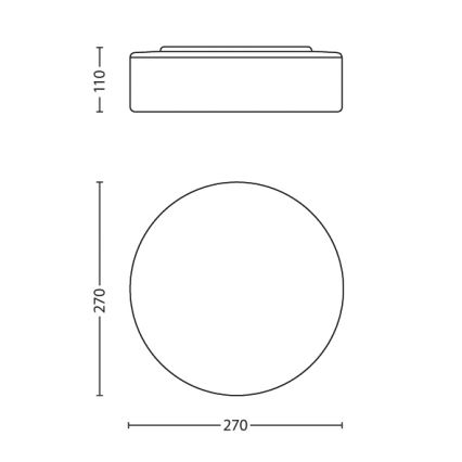 Philips 32081/31/16 - За баня лампа MYBATHROOM POOL 1xE27/20W/230V IP44