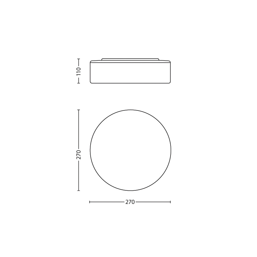 Philips 32081/31/16 - За баня лампа MYBATHROOM POOL 1xE27/20W/230V IP44