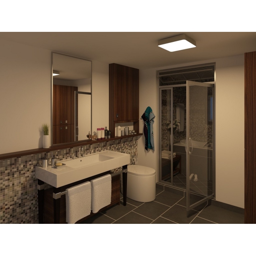 Philips 32204/17/16 - Таванна За баня лампа INSTYLE PLANO 1x2GX13/60W/230V IP44