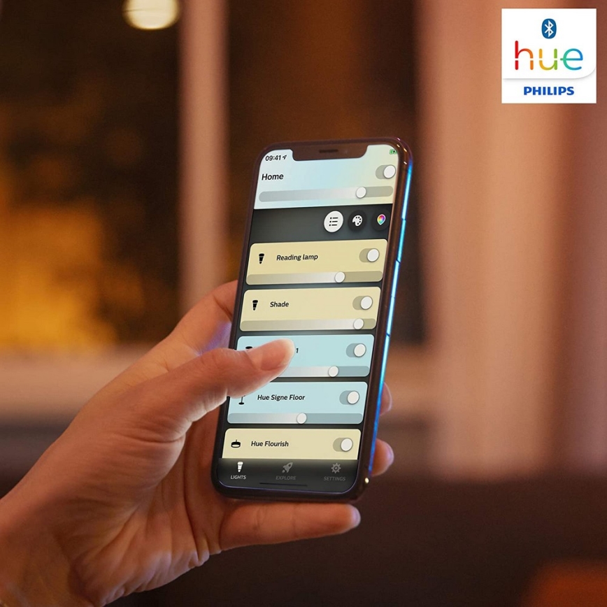 Philips - димируемо LED осветително тяло Hue BEING LED/27W/230V + дистанционно управление