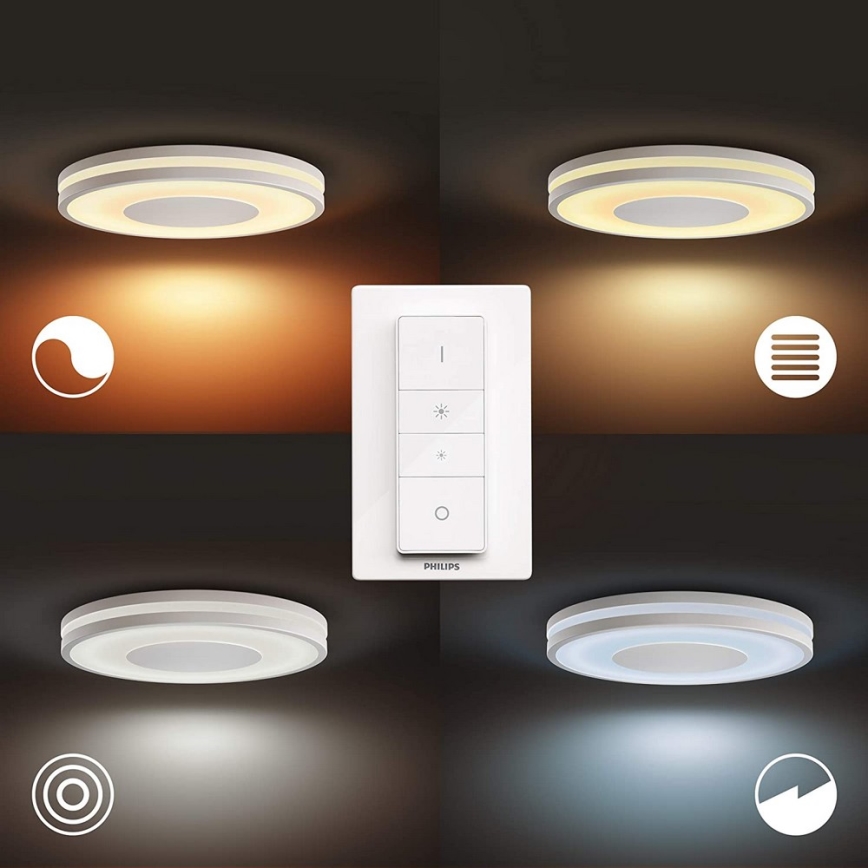 Philips - Димируемо осветително тяло Hue BEING LED/27W/230V + дистанционно управление