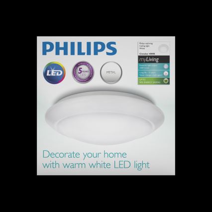 Philips - LED таванно осветително тяло LED/20W/230V 4000K