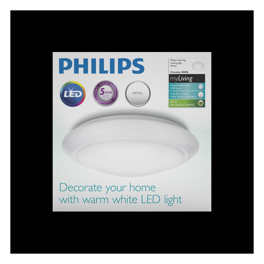 Philips - LED Плафониера LED/22W/230V 4000K