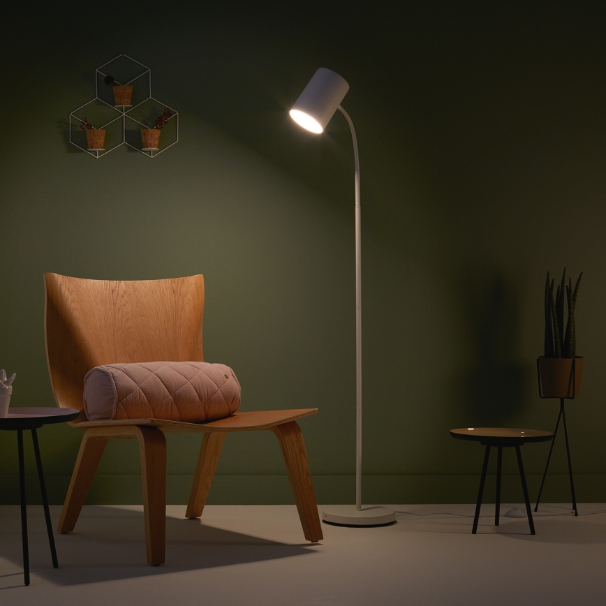 Philips 36056/31/E7 - Стояща лампа MYLIVING HIMROO 1xE27/15W/230V