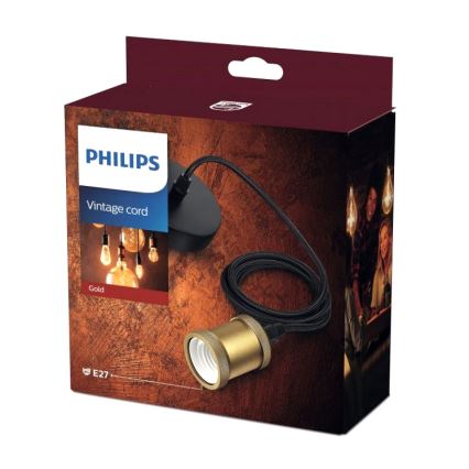 Philips - Захранващ кабел 1xE27/40W/230V