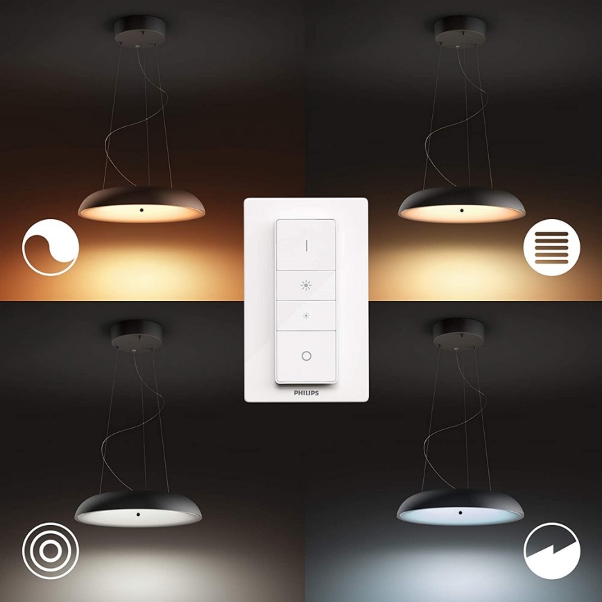 Philips - LED Димируем висящ полилей Hue AMAZE LED/39W/230V + дистанционно