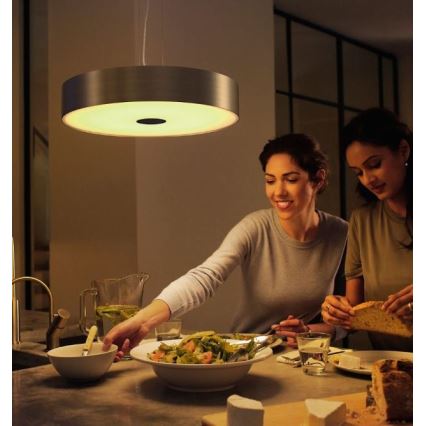 Philips - LED Димируем висящ полилей Hue FAIR LED/33,5W/230V + дистанционно управление