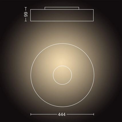 Philips - LED Димируема лампа Hue FAIR LED/33,5W/230V + дистанционно управление