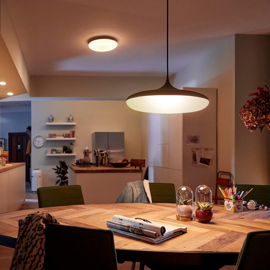 Philips - LED регулируема висяща лампа на кабел Hue CHER LED/39W/230V + дистанционно управление
