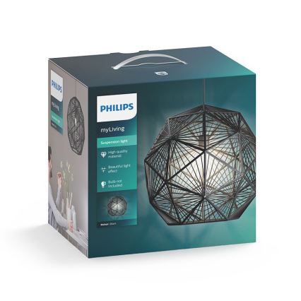 Philips - Висящи лампи 1xE27/60W/230V