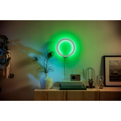 Philips - LED RGBW Димируем аплик Hue SANA White и Color Ambiance LED/20W/230V