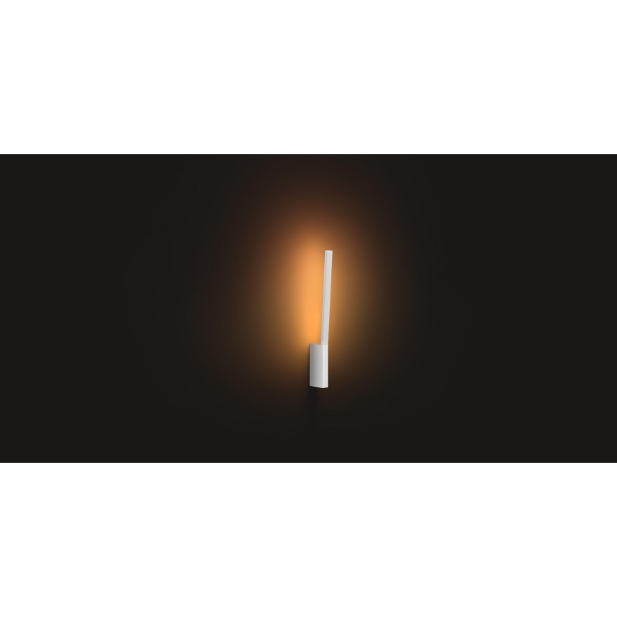 Philips - LED RGBW регулируемо стенен осветител Hue LIANE White And Color Ambiance 1xLED/12W/230V