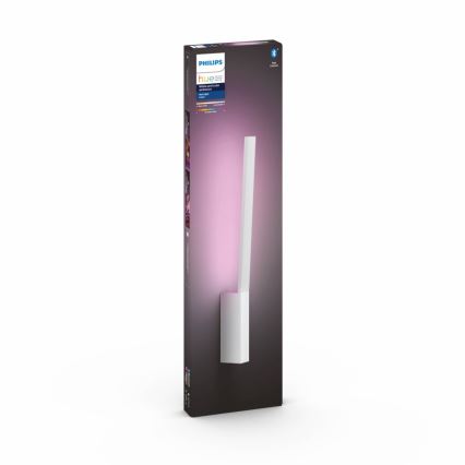 Philips - LED RGBW регулируемо стенен осветител Hue LIANE White And Color Ambiance 1xLED/12W/230V