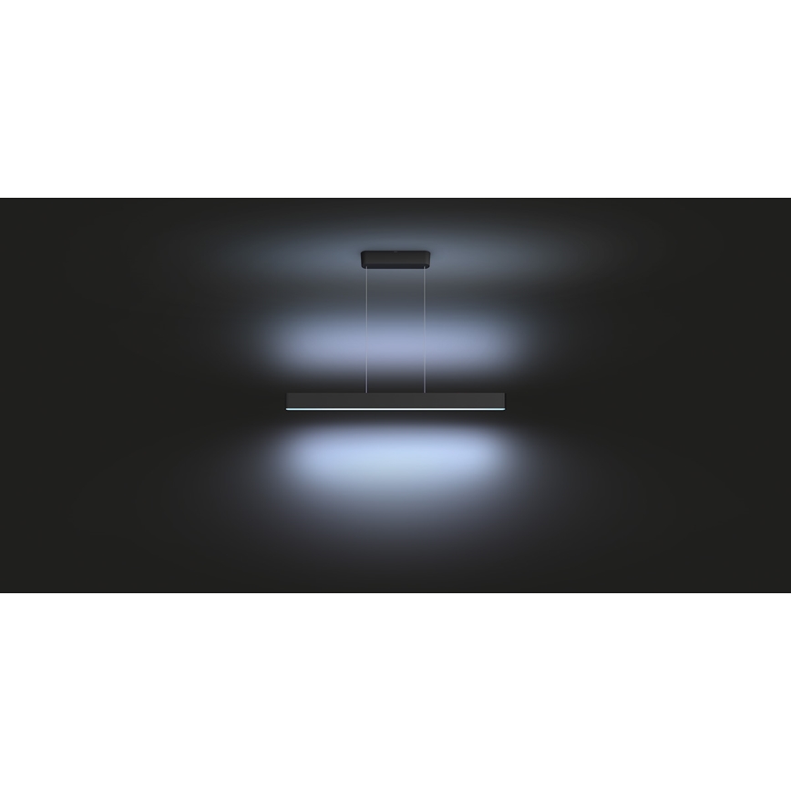Philips -  LED RGBW Димируем пендел Hue ENSIS White And Color Ambiance 2xLED/39W/230V