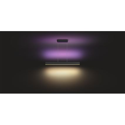 Philips -  LED RGBW Димируем пендел Hue ENSIS White And Color Ambiance 2xLED/39W/230V