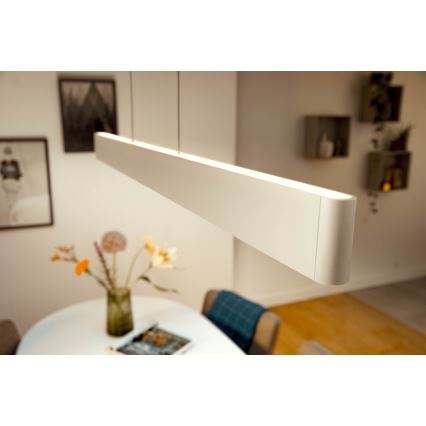 Philips - LED RGBW Димируем пендел Hue ENSIS White And Color Ambiance 2xLED/39W/230V