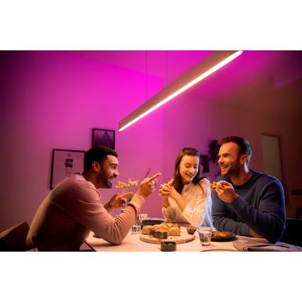 Philips - LED RGBW Димируем пендел Hue ENSIS White And Color Ambiance 2xLED/39W/230V