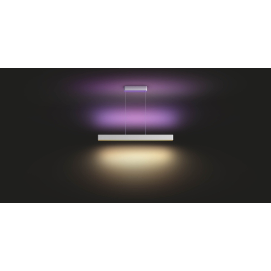 Philips - LED RGBW Димируем пендел Hue ENSIS White And Color Ambiance 2xLED/39W/230V