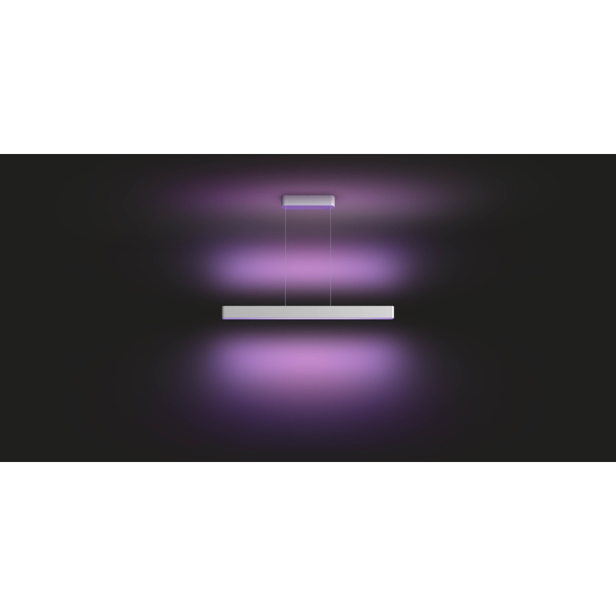 Philips - LED RGBW Димируем пендел Hue ENSIS White And Color Ambiance 2xLED/39W/230V