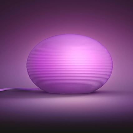 Philips - LED RGB Димируема настолна лампа Hue FLOURISH White And Color Ambiance 1xE27/9,5W/230V