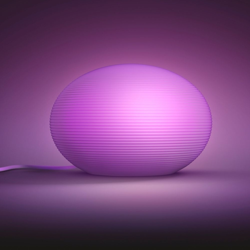Philips - LED RGB Димируема настолна лампа Hue FLOURISH White And Color Ambiance 1xE27/9,5W/230V