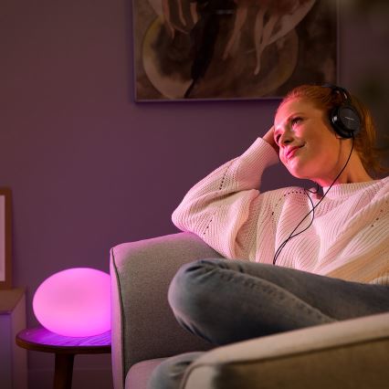Philips - LED RGB Димируема настолна лампа Hue FLOURISH White And Color Ambiance 1xE27/9,5W/230V