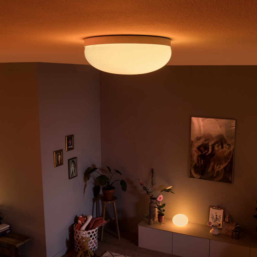 Philips - RGBW Димируем плафон Hue FLOURISH White And Color Ambiance LED/32W/230V