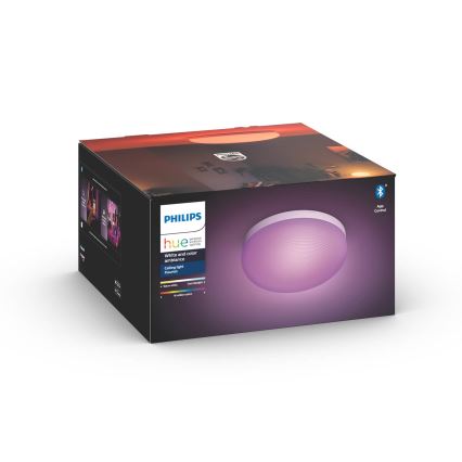 Philips - RGBW Димируем плафон Hue FLOURISH White And Color Ambiance LED/32W/230V